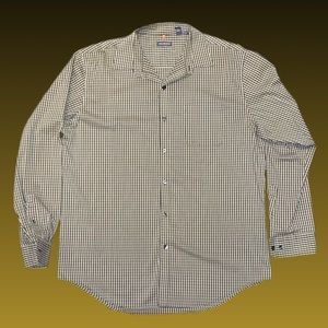 Van Heusen Traveler Checkered Long Sleeve Button